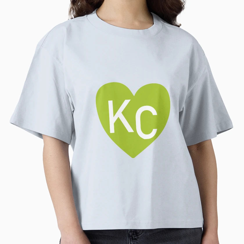 Kc Heart T-Shirt - Novelty Apparel Unisex - T-Shirt, Sweatshirt, Hoodie