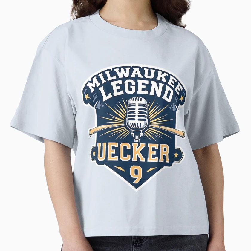 Legendary Bob Uecker Milwaukees T-Shirt - Fun Novelty Design Men Women - T-Shirt, Sweatshirt, Hoodie