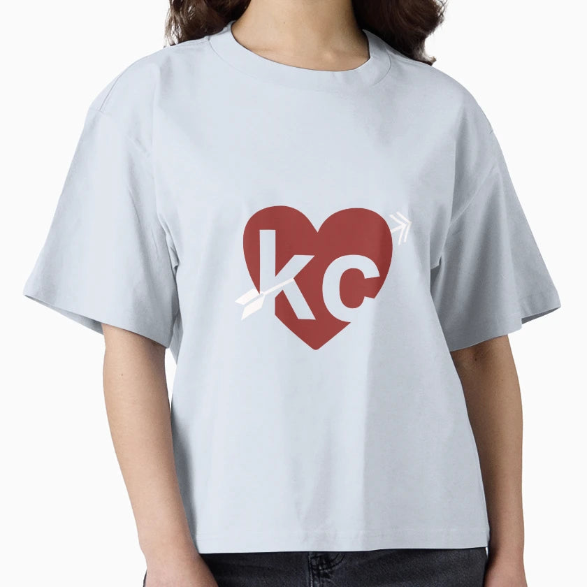 Kc Heart T-Shirt - Custom Art Print for Adults - T-Shirt, Sweatshirt, Hoodie