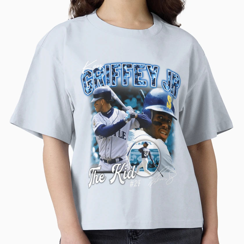 Ken Griffey Jr Basketball Legend T-Shirt - Streetwear Style Men Women - T-Shirt, Sweatshirt, Hoodie