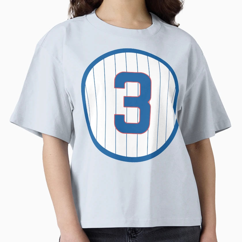David Ross 3 Jersey Number T-Shirt - Unique Graphic for Adults - T-Shirt, Sweatshirt, Hoodie