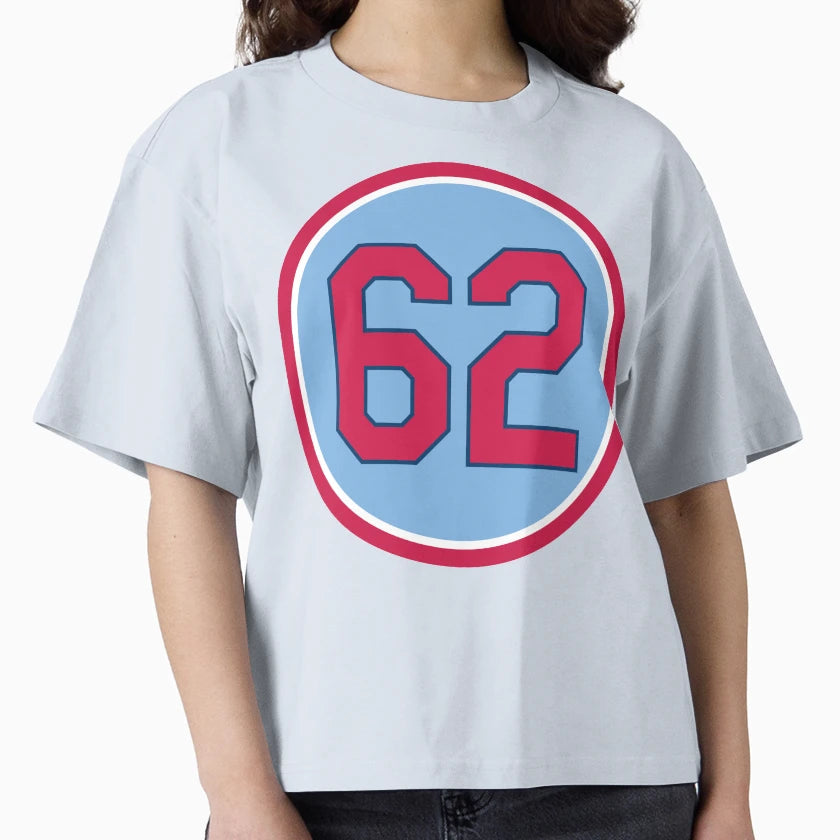 Daniel Ponce De Leon 62 Jersey Number T-Shirt - Unique Graphic Unisex - T-Shirt, Sweatshirt, Hoodie