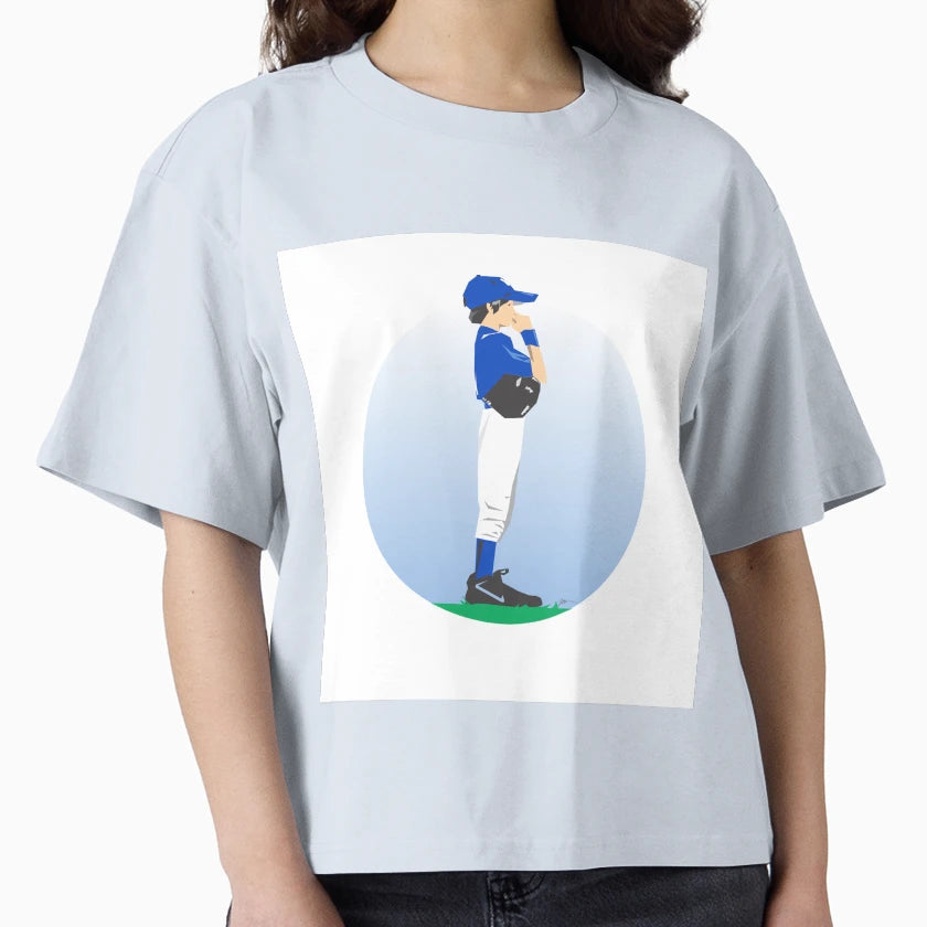 Baseball Blue T-Shirt - Graphic Print for Adults - T-Shirt, Sweatshirt, Hoodie