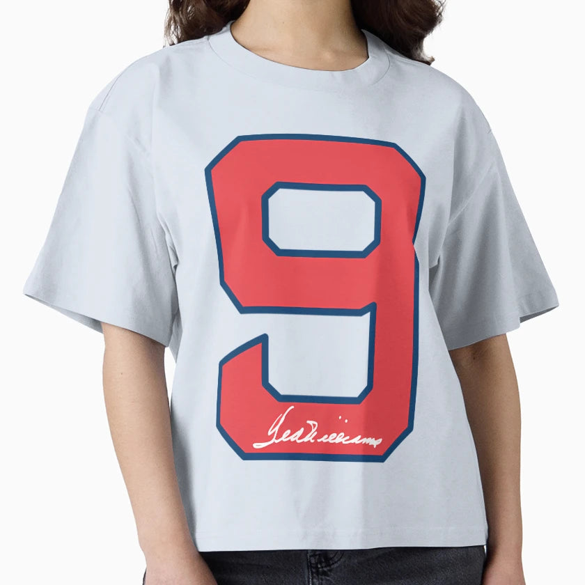 Ted Williams 9 T-Shirt - Streetwear Style for Adults - T-Shirt, Sweatshirt, Hoodie
