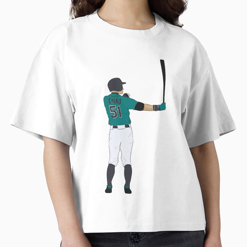 Ichiro Suzuki T-Shirt - Streetwear Style for Adults - T-Shirt, Sweatshirt, Hoodie