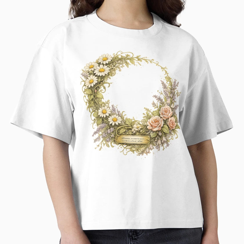 Daisy Cottage T-Shirt - Trendy Graphic Unisex - T-Shirt, Sweatshirt, Hoodie