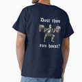 Dost Thou Even Hoist Medieval Gym Knight Funny - Adult & Kids T-Shirts, Sweatshirts & Hoodies apparel design preview 1