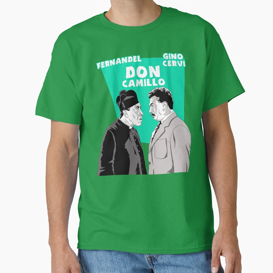 Italian Cinema Don Camillo T-Shirt - Streetwear Style Unisex - T-Shirt, Sweatshirt, Hoodie