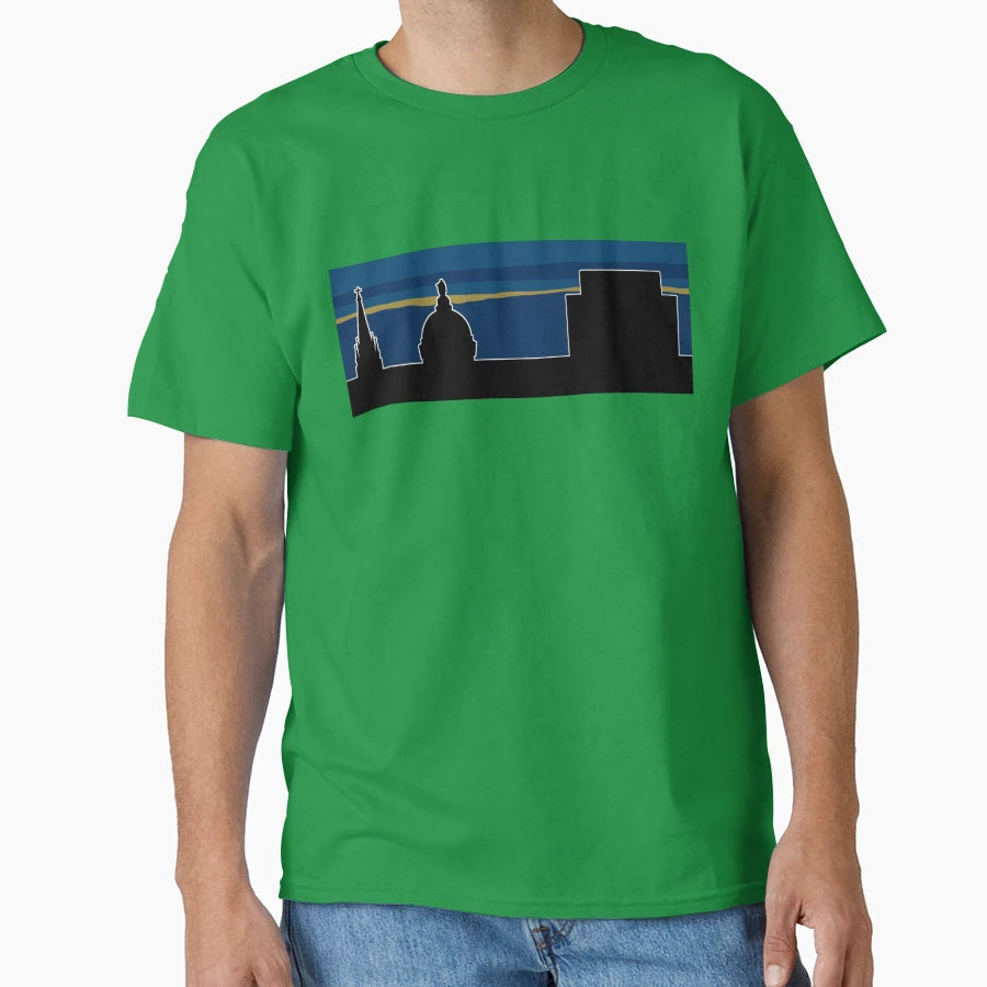 Notre Dame Wilderness Sport T-Shirt - Custom Art Print Unisex - T-Shirt, Sweatshirt, Hoodie