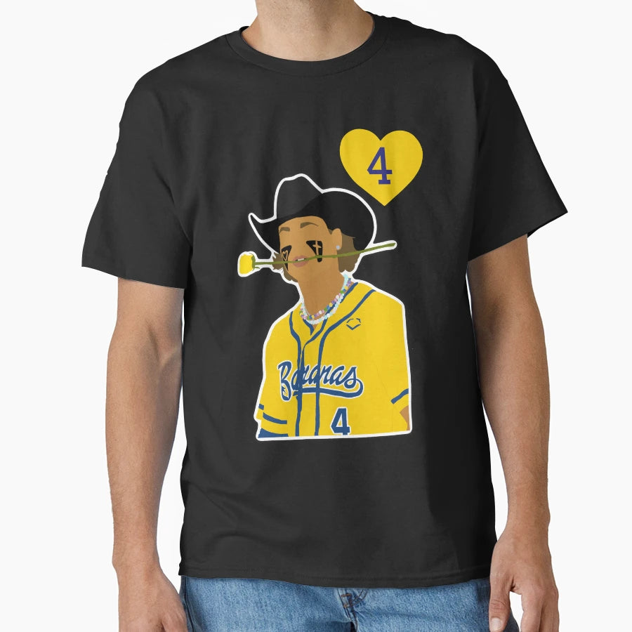 Kyle Kj Jackson Cowboy Hat And Yellow T-Shirt - Custom Art Print Men Women - T-Shirt, Sweatshirt, Hoodie