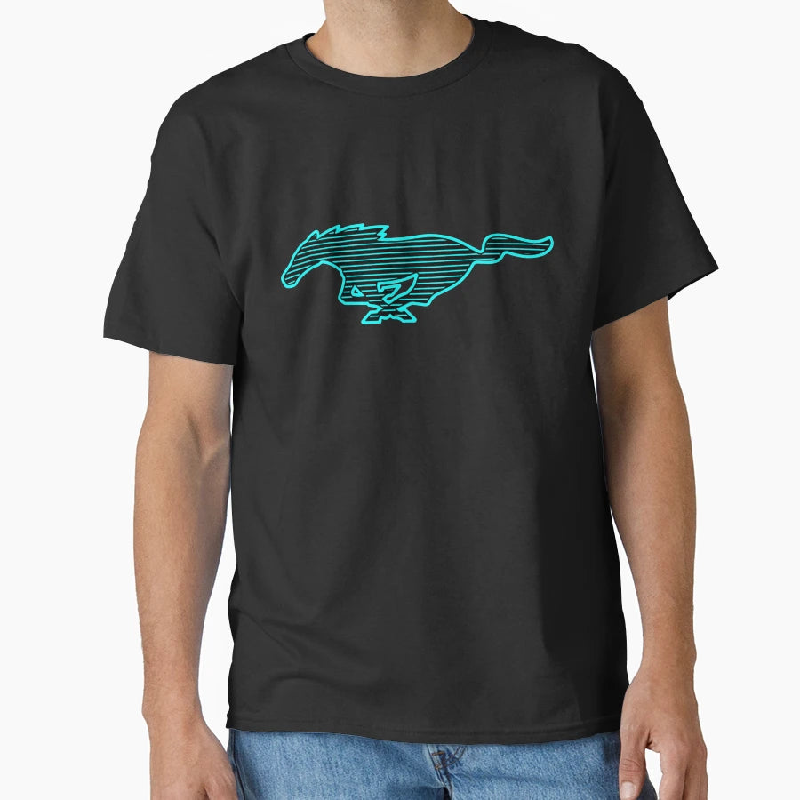 Ford Mustang Mach E Logo T-Shirt - Minimalist Print for Adults - T-Shirt, Sweatshirt, Hoodie