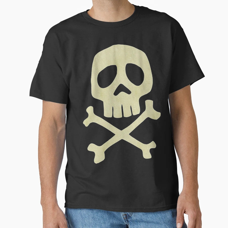 Danzig Harlock Skull Crossbones Jolly T-Shirt - Minimalist Print Unisex - T-Shirt, Sweatshirt, Hoodie