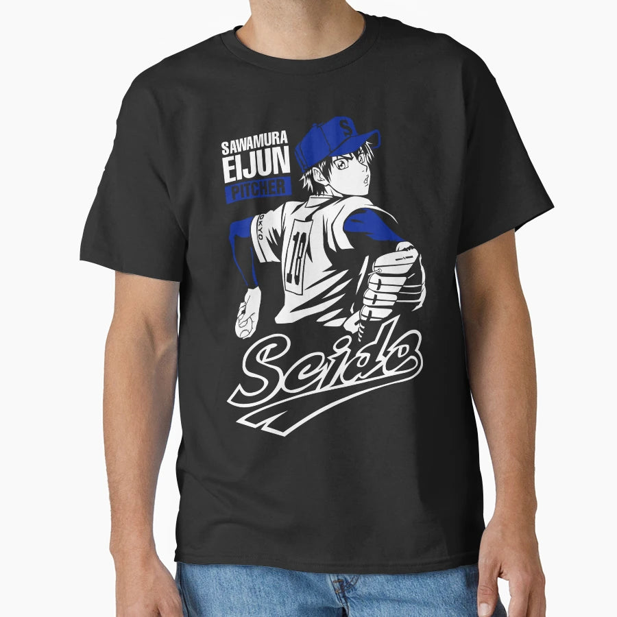 Eijun Sawamura Diamond No Ace T-Shirt - Casual Everyday Wear for Adults - T-Shirt, Sweatshirt, Hoodie