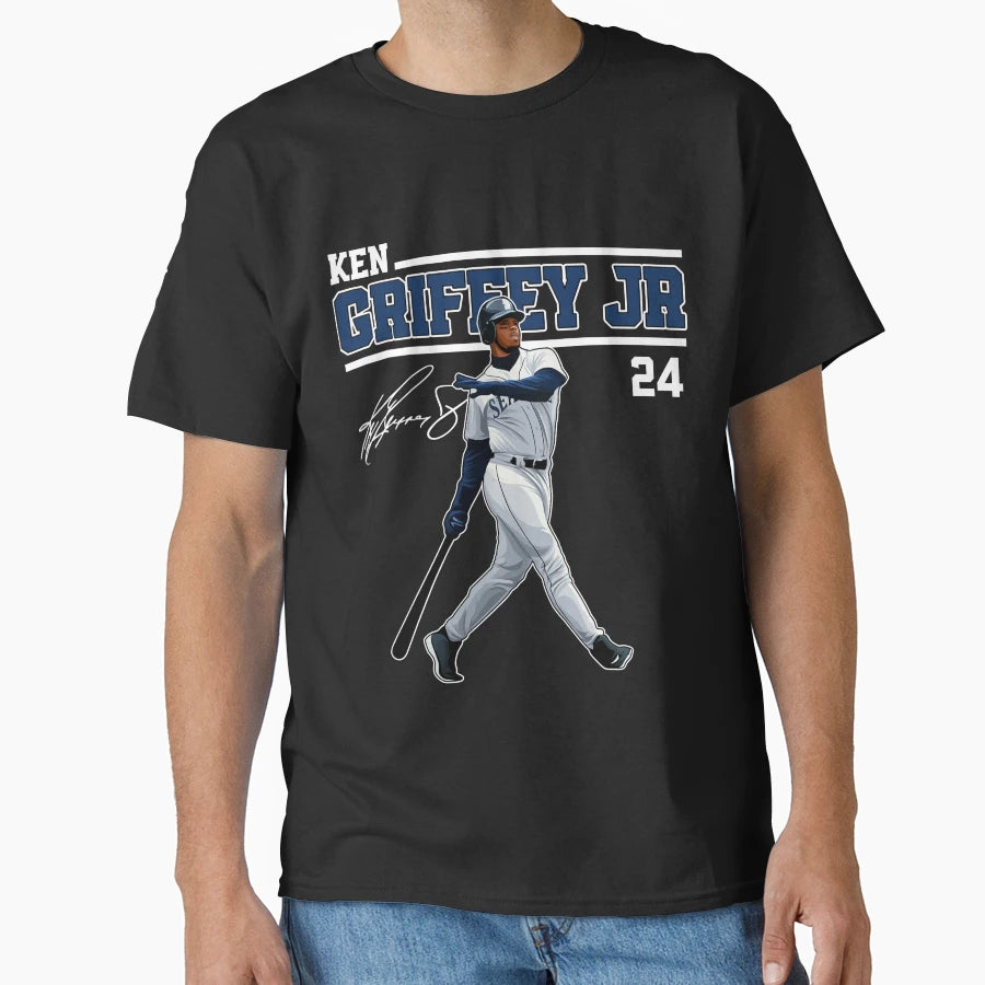 Ken Griffey Jr Seattle Baseball T-Shirt - Streetwear Style Men Women - T-Shirt, Sweatshirt, Hoodie