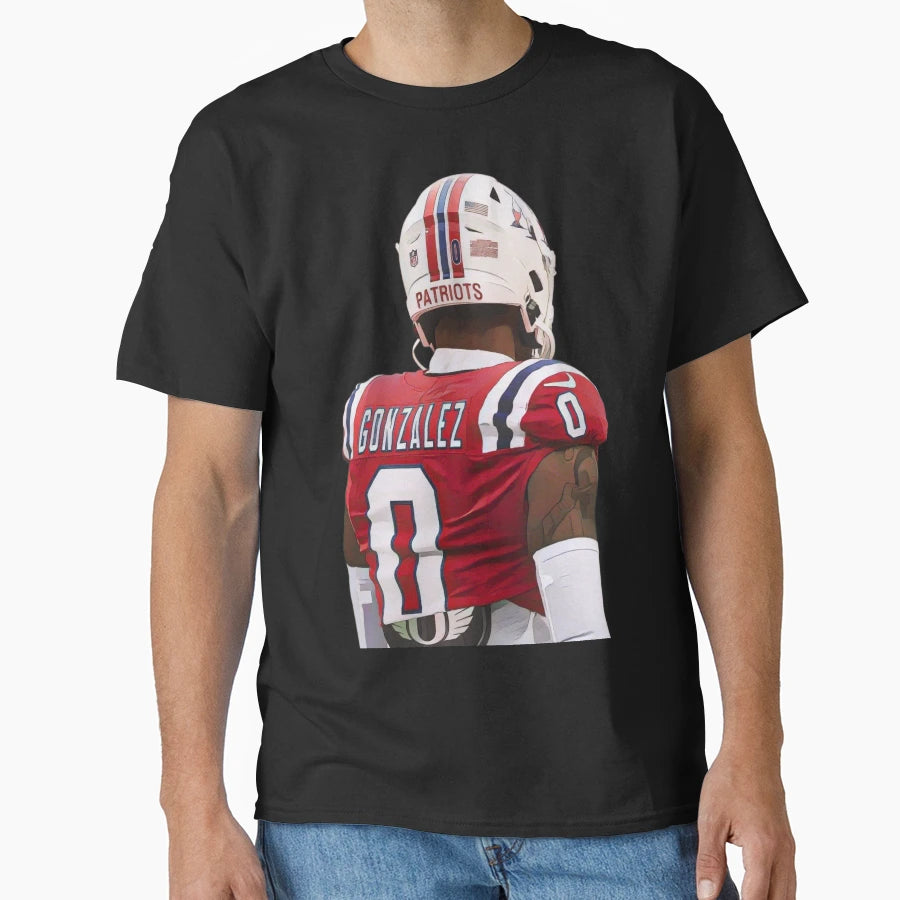 Christian Gonzalez Football Gear T-Shirt - Trendy Graphic for Adults - T-Shirt, Sweatshirt, Hoodie
