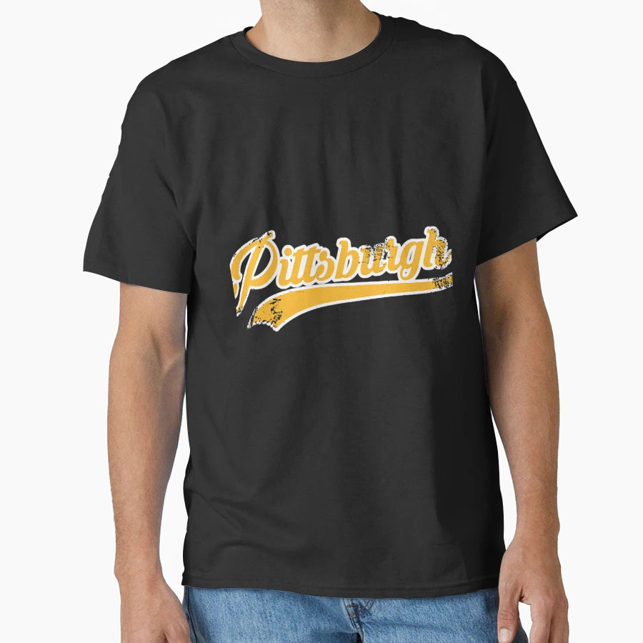Pittsburgh Baseball T-Shirt - Unique Graphic Unisex - T-Shirt, Sweatshirt, Hoodie