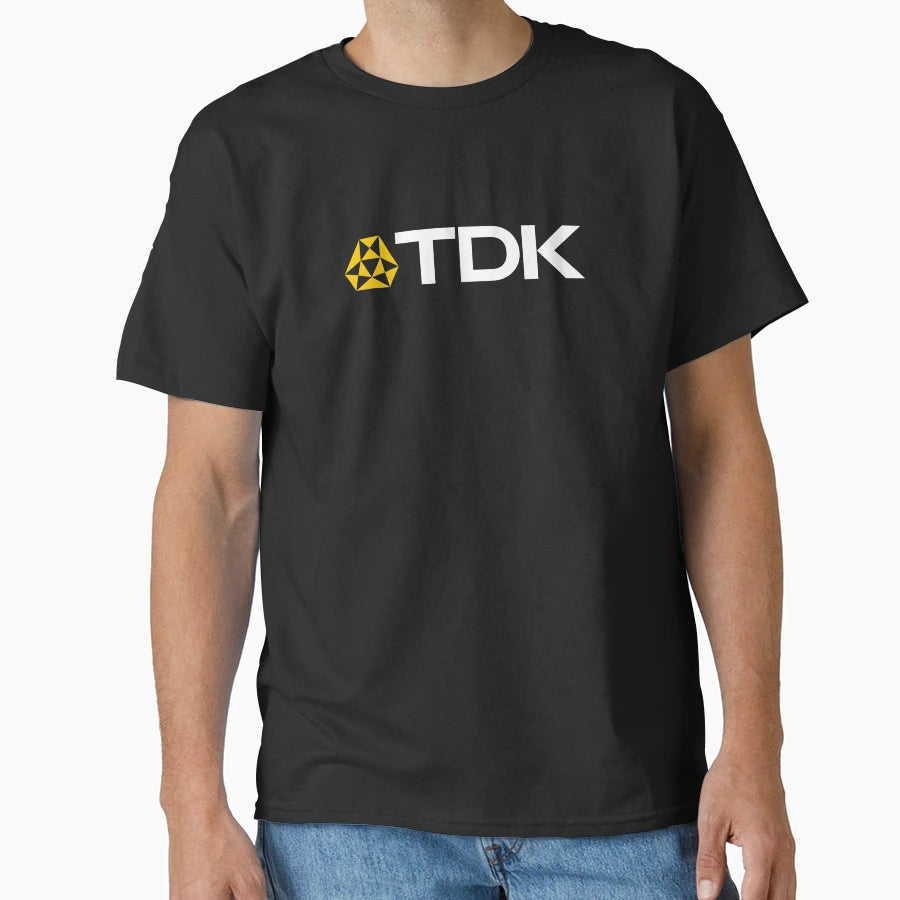 Tdk Logo Gold T-Shirt - Custom Art Print for Adults - T-Shirt, Sweatshirt, Hoodie