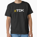Tdk Logo Gold T-Shirt - Custom Art Print for Adults - T-Shirt, Sweatshirt, Hoodie