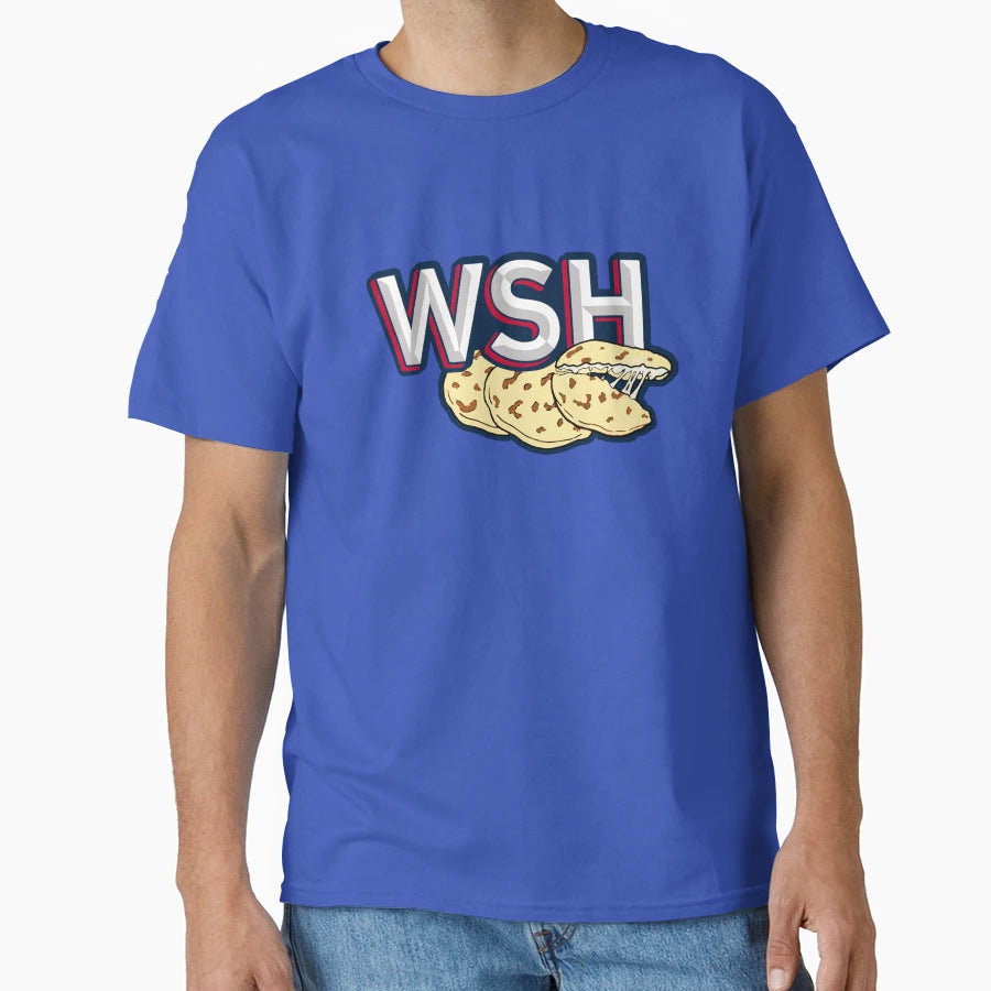 Washington Pupusas Baseball T-Shirt - Fun Novelty Design Unisex - T-Shirt, Sweatshirt, Hoodie