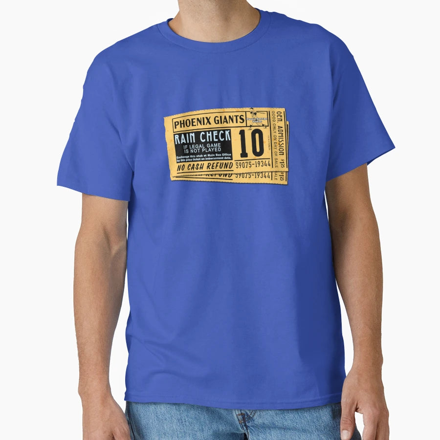 Phoenix Giants Ticket T-Shirt - Novelty Apparel for Adults - T-Shirt, Sweatshirt, Hoodie