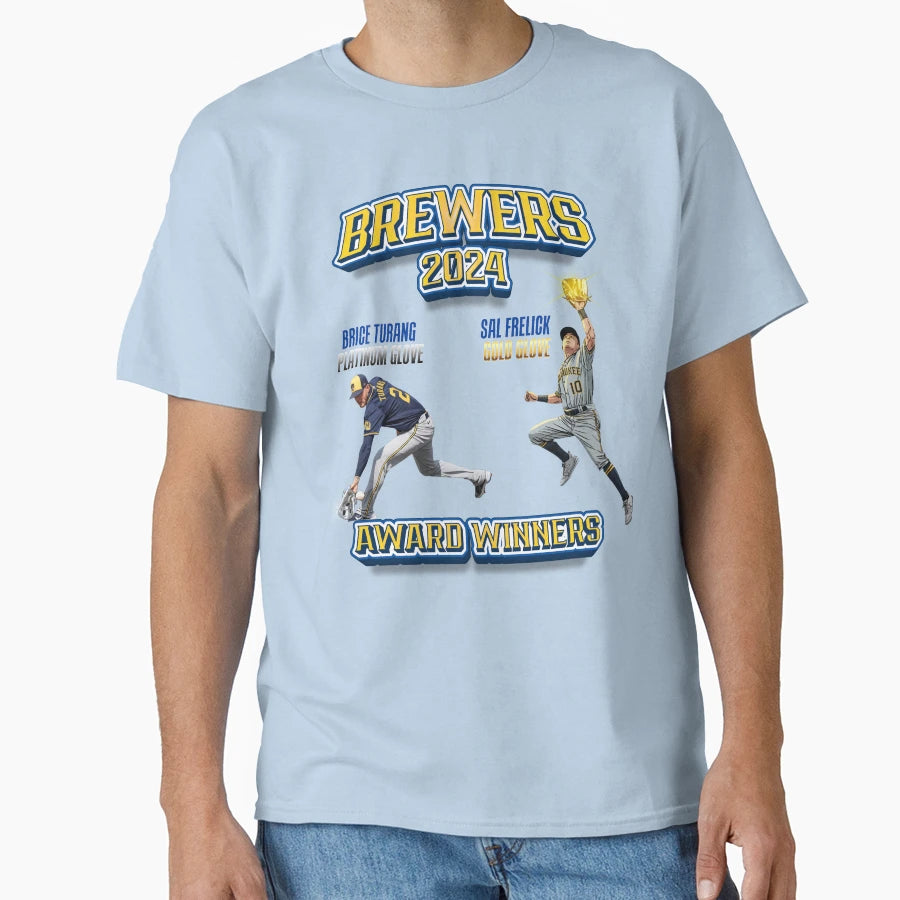 Brewers 2024 Award Winners T-Shirt - Unique Graphic Unisex - T-Shirt, Sweatshirt, Hoodie