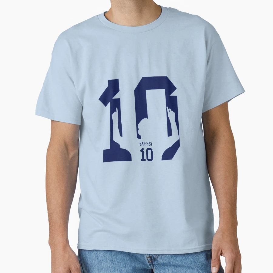 Messi 10 T-Shirt - Fun Novelty Design Men Women - T-Shirt, Sweatshirt, Hoodie