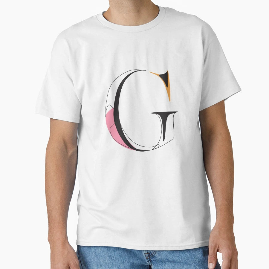 Initial G T-Shirt - Graphic Print Unisex - T-Shirt, Sweatshirt, Hoodie
