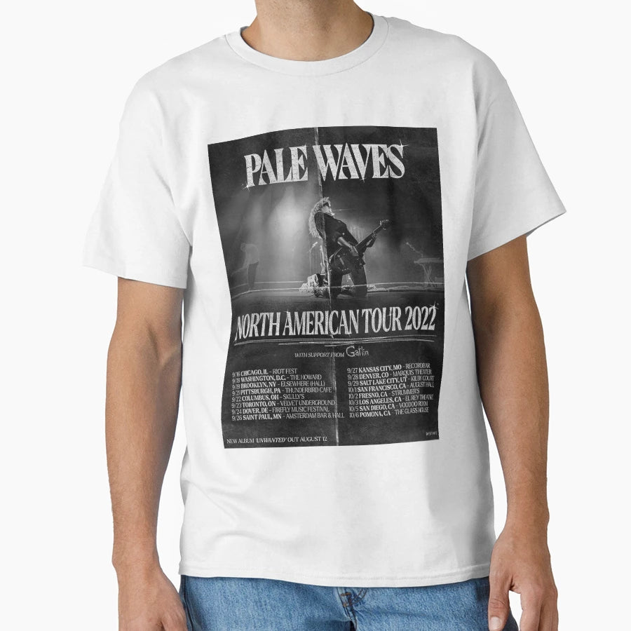 Pale Waves T-Shirt - Casual Everyday Wear for Adults - T-Shirt, Sweatshirt, Hoodie