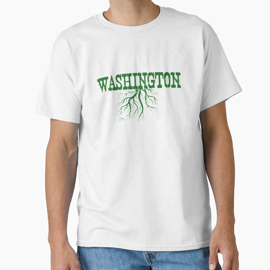 Washington Roots T-Shirt - Aesthetic Graphic for Adults - T-Shirt, Sweatshirt, Hoodie