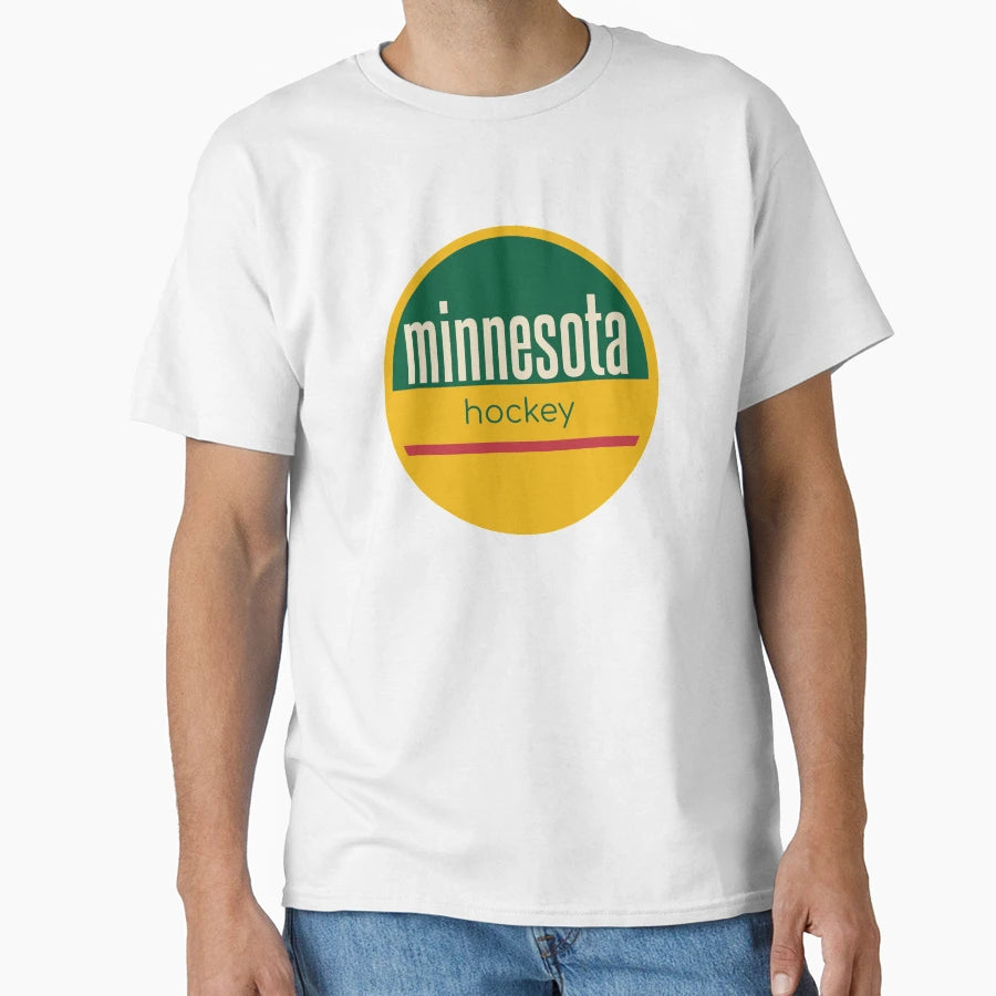 Minnesota Hockey T-Shirt - Aesthetic Graphic Men Women - T-Shirt, Sweatshirt, Hoodie