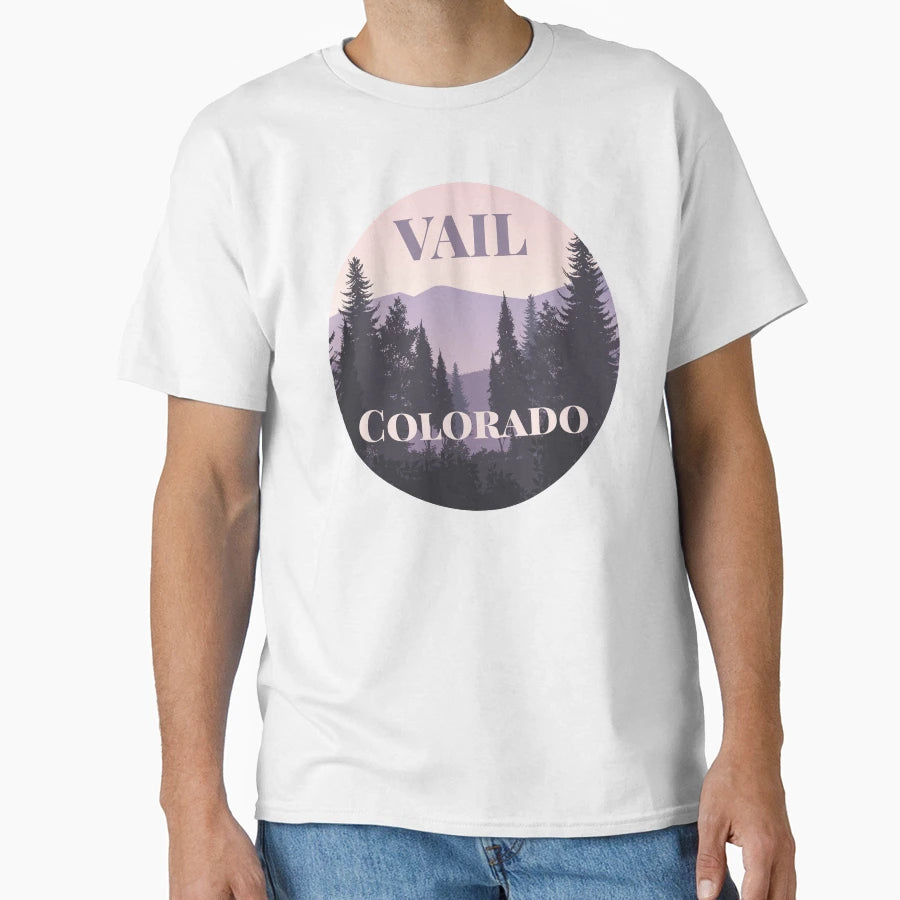 Vail Colorado T-Shirt - Casual Everyday Wear Men Women - T-Shirt, Sweatshirt, Hoodie