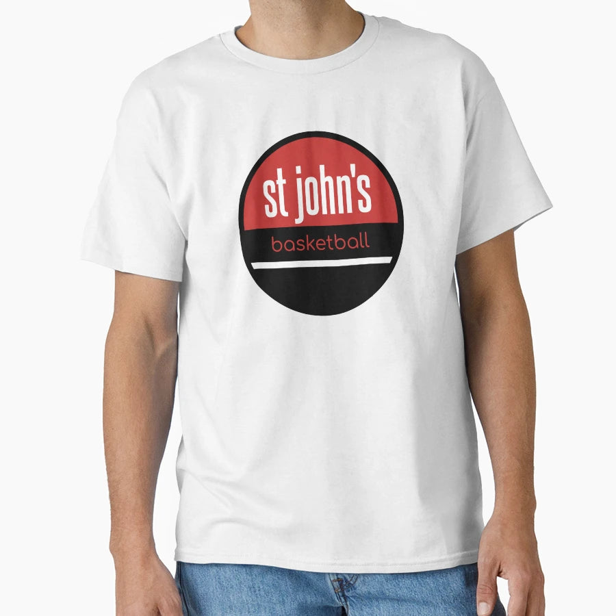 St Johns Basketball T-Shirt - Graphic Print Unisex - T-Shirt, Sweatshirt, Hoodie