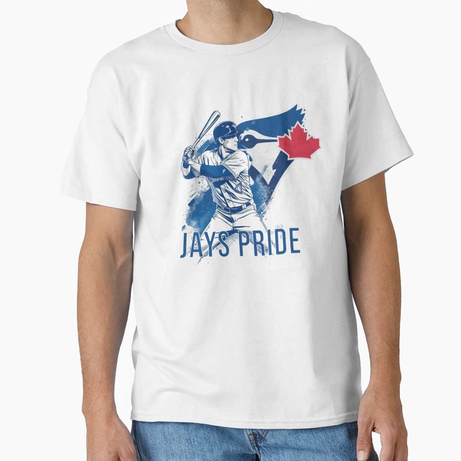 Jays Pride Since Day One Blue Jays T-Shirt - Custom Art Print Men Women - T-Shirt, Sweatshirt, Hoodie