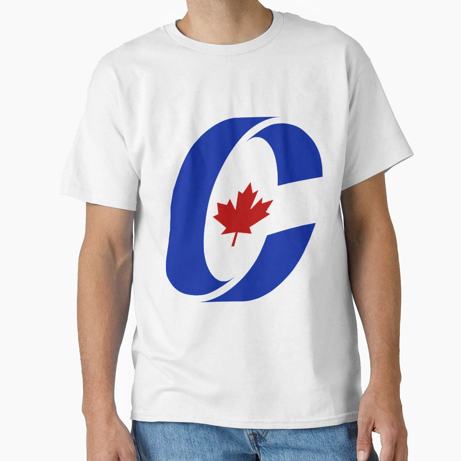 Conservative Party Canada Logo T-Shirt - Custom Art Print Unisex - T-Shirt, Sweatshirt, Hoodie
