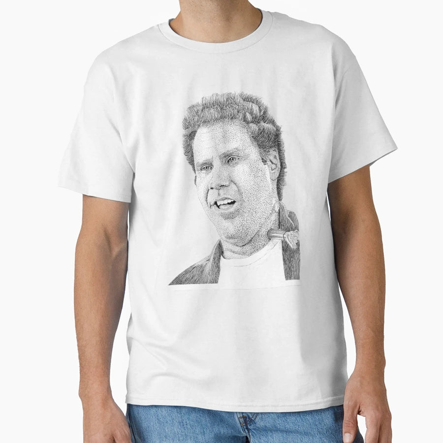 Will Ferrell Tranquilizer Old School T-Shirt - Novelty Apparel Unisex - T-Shirt, Sweatshirt, Hoodie