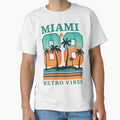 Miami Vibes T-Shirt - Trendy Graphic Unisex - T-Shirt, Sweatshirt, Hoodie