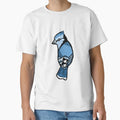 Blue Jay T-Shirt - Minimalist Print Men Women - T-Shirt, Sweatshirt, Hoodie