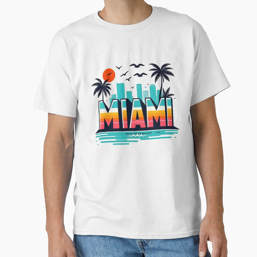 Miami Miami Beach Beach Life T-Shirt - Casual Everyday Wear for Adults - T-Shirt, Sweatshirt, Hoodie