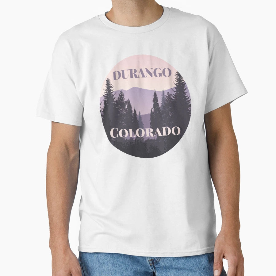 Durango Colorado T-Shirt - Unique Graphic Men Women - T-Shirt, Sweatshirt, Hoodie