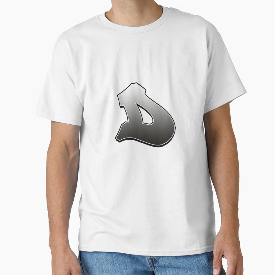 Letter D T-Shirt - Aesthetic Graphic Unisex - T-Shirt, Sweatshirt, Hoodie