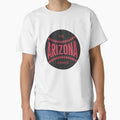 Arizona Baseball Ball Stitching T-Shirt - Casual Everyday Wear Men Women - T-Shirt, Sweatshirt, Hoodie