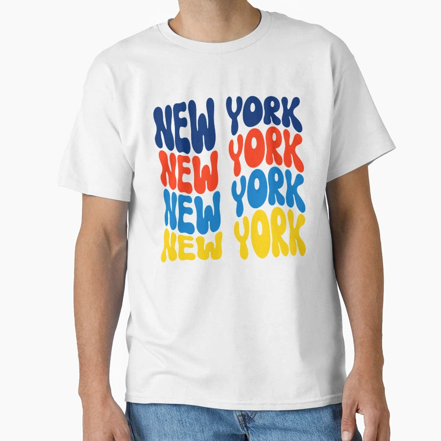 New York Stacked T-Shirt - Streetwear Style for Adults - T-Shirt, Sweatshirt, Hoodie