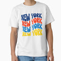 New York Stacked T-Shirt - Streetwear Style for Adults - T-Shirt, Sweatshirt, Hoodie