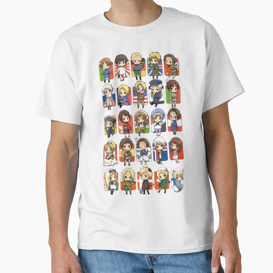 Hetalia Group - Adult & Kids T-Shirts, Sweatshirts & Hoodies apparel design preview 1