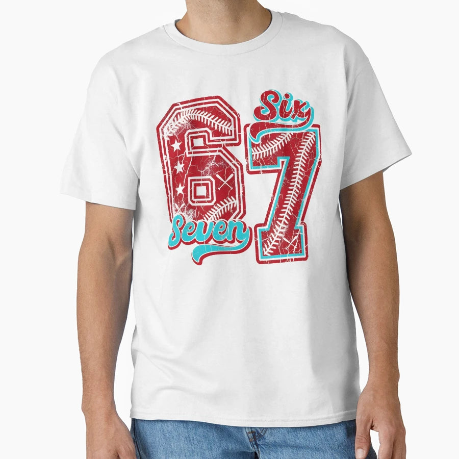 67 Baseball T-Shirt - Fun Novelty Design Men Women - T-Shirt, Sweatshirt, Hoodie