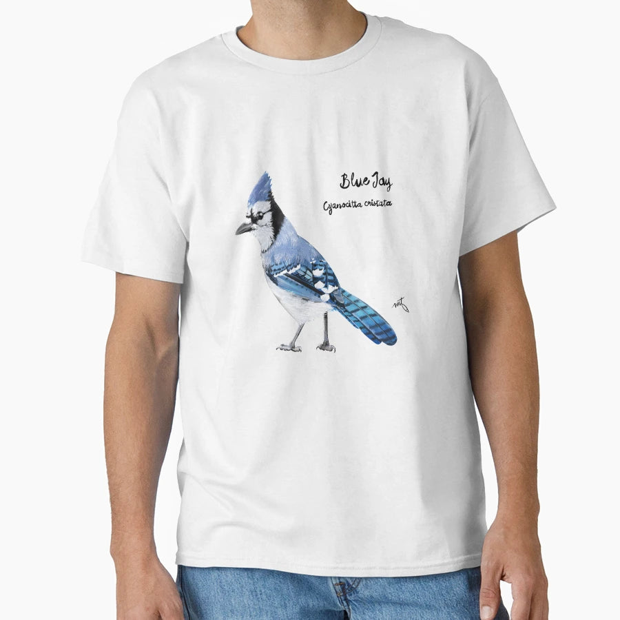 Blue Jay T-Shirt - Fun Novelty Design for Adults - T-Shirt, Sweatshirt, Hoodie