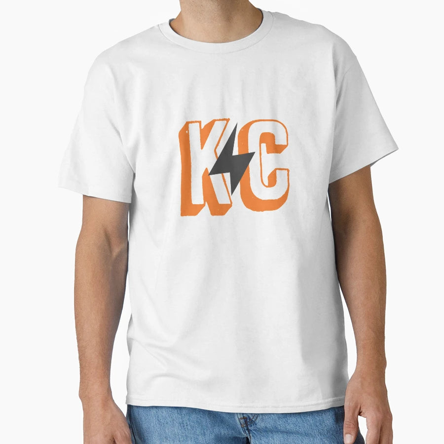 Kc Lightning Orange T-Shirt - Graphic Print for Adults - T-Shirt, Sweatshirt, Hoodie