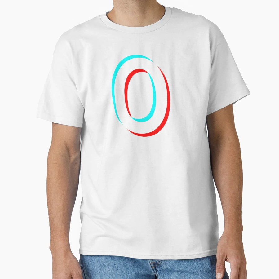 Letter O Initial Monogram Tiktok T-Shirt - Minimalist Print for Adults - T-Shirt, Sweatshirt, Hoodie