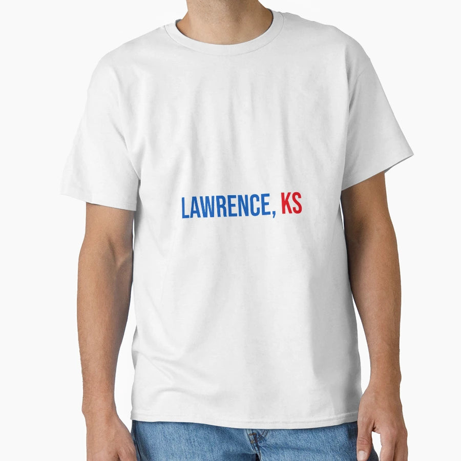 Lawrence Kansas T-Shirt - Graphic Print Unisex - T-Shirt, Sweatshirt, Hoodie