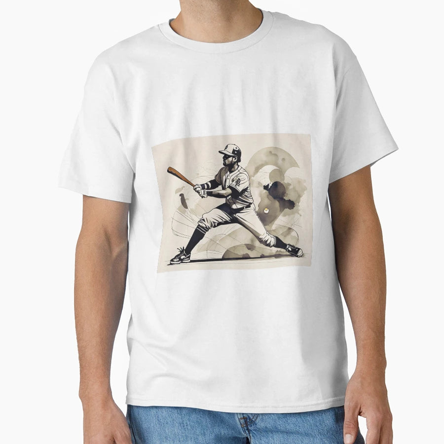 Baseball T-Shirt - Custom Art Print Unisex - T-Shirt, Sweatshirt, Hoodie